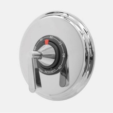 Sigma 1.009396.V0T.24 - 1/2'' Thermostatic Set, No Volume Control, TRIM MODERNE POLISHED GOLD .24