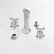 Sigma 1.009490.54 - Bidet Set Complete MODERNE-X SATIN GOLD .54