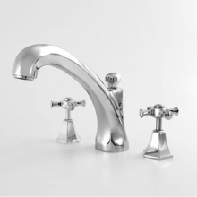 Sigma 1.727577T.26 - Roman Tub Set TRIM MALLORCA CHROME .26