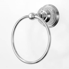 Sigma 1.97TR00.26H - Series 97 Towel Ring w/brackets CHROME .26 HONEY ONYX