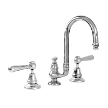 Sigma 7.5248408.23 - Sancerre Petite Widespread Lavatory Set with 484 Straight Lever in Brushed Bronze PVD