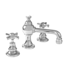 Sigma 7.5446308.15 - St. Julien Widespread Lavatory Set with 463 Cross Handle in Polished Copper