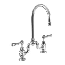 Sigma 7.57484030.87 - Sancerre Bridge Kitchen/Bar Faucet with 484 Straight Lever in Oxford Oil Rubbed Bronze