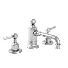 Sigma 7.5815808.41 - Margaux Widespread Lavatory Set with 158 Lever in Satin Brass PVD
