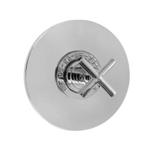 Sigma 1.084897DT.24 - 3/4'' Thermostatic Set with 9'' Plate TRIM NOVA II POLISHED GOLD .24