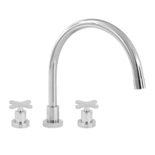 Sigma 1.343077T.54 - Roman Tub Set TRIM CARINA-X SATIN GOLD .54