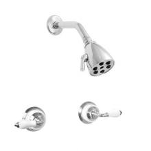 Sigma 1.002542DT.40G - 2 Valve Deluxe Shower Set - Trim Only - Venezia W/ Forest Green Marble