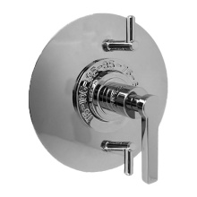 Sigma 1.079796.V2T.24 - 1/2'' Thermostatic Set, Two Volume Controls, TRIM CAPELLA POLISHED GOLD .24