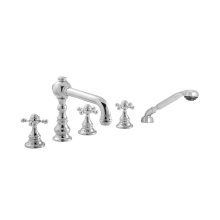 Sigma 1.276293T.26 - Roman Tub Set TRIM with Deckmount Handshower TREMONT-X CHROME .26