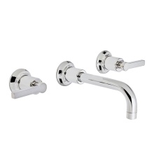 Sigma 1.312907ST.24 - Wall/Vessel Lav Set Trim  Includes Soft Touch Drain Assembly Tribeca Polished Gold .24