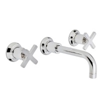 Sigma 1.313907ST.24 - Wall/Vessel Lav Set Trim  Includes Soft Touch Drain Assembly Tribeca X Polished Gold .24