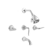 Sigma 1.320233DT.G2 - 3200 Jefferson Elite Ii 3 Valve Deluxe Tub & Shower Set___Trim Only