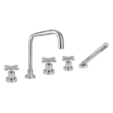 Sigma 1.443093T.26 - Roman Tub Set TRIM with Deckmount Handshower CARINA-X CHROME .26