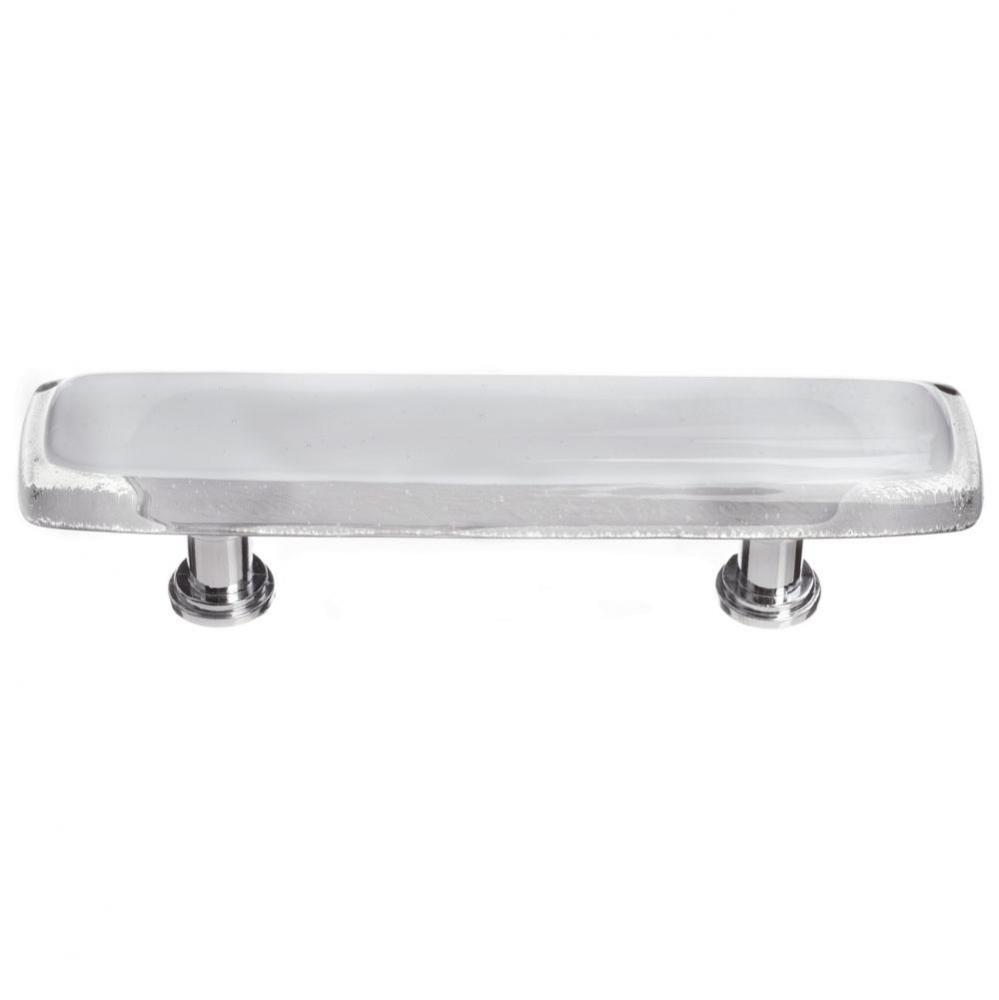 Reflective Blue-Grey Pull With Oil Rubbed Bronze Base