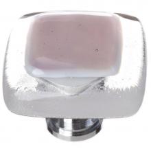 Sietto K-718-PC - Reflective Purple Knob With Polished Chrome Base