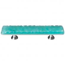 Sietto P-207-SN - Glacier Aqua Pull With Satin Nickel Base