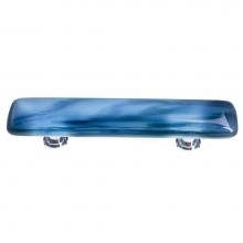 Sietto P-303-PC - Cirrus Marine Blue Pull With Polished Chrome Base