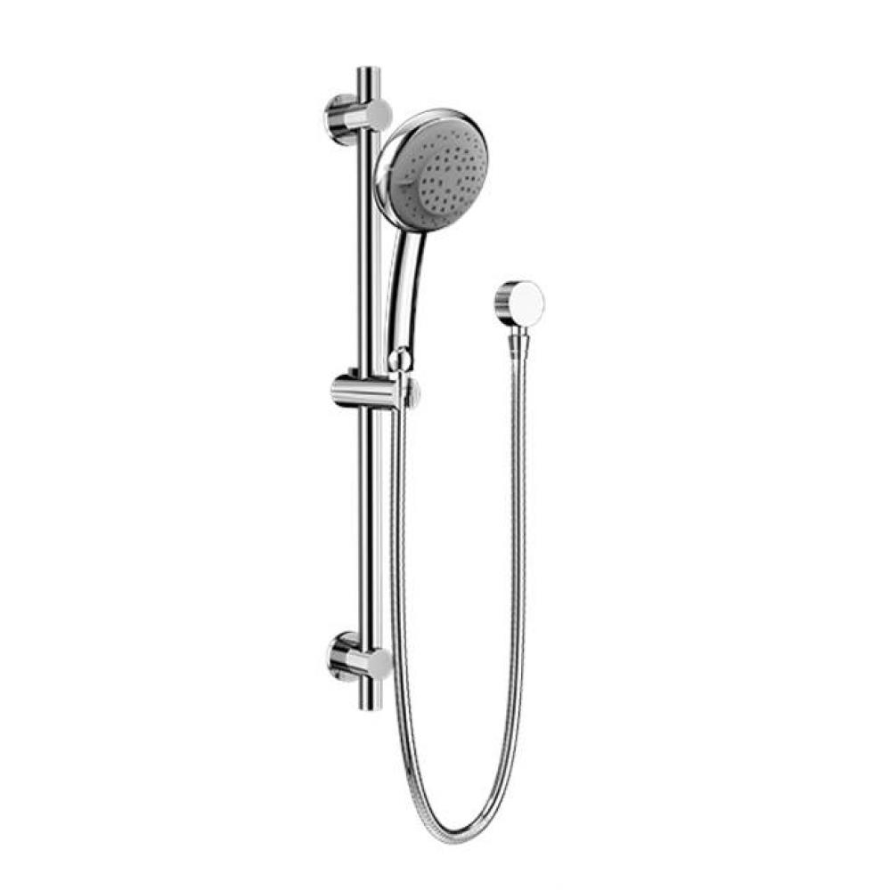 Multifunction Hand Shower with Slide Bar and Supply Elbow