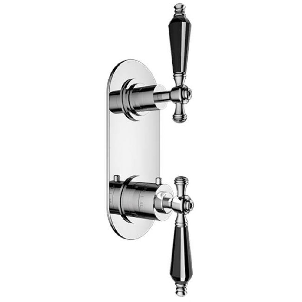 TRIM (Shared Function) - 1/2'' Thermostatic Trim with Volume Control and 3-Way Diverter