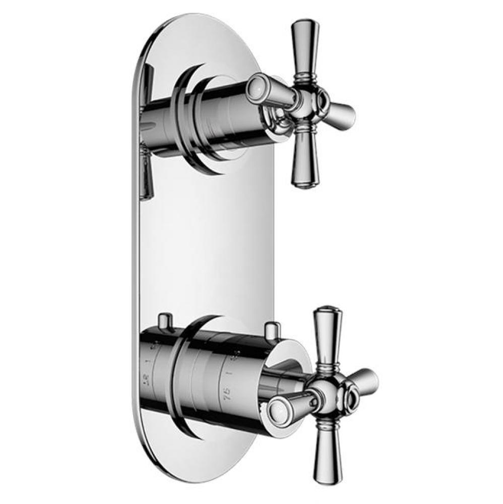 TRIM - 1/2'' Thermostatic Trim with One Way Volume Control