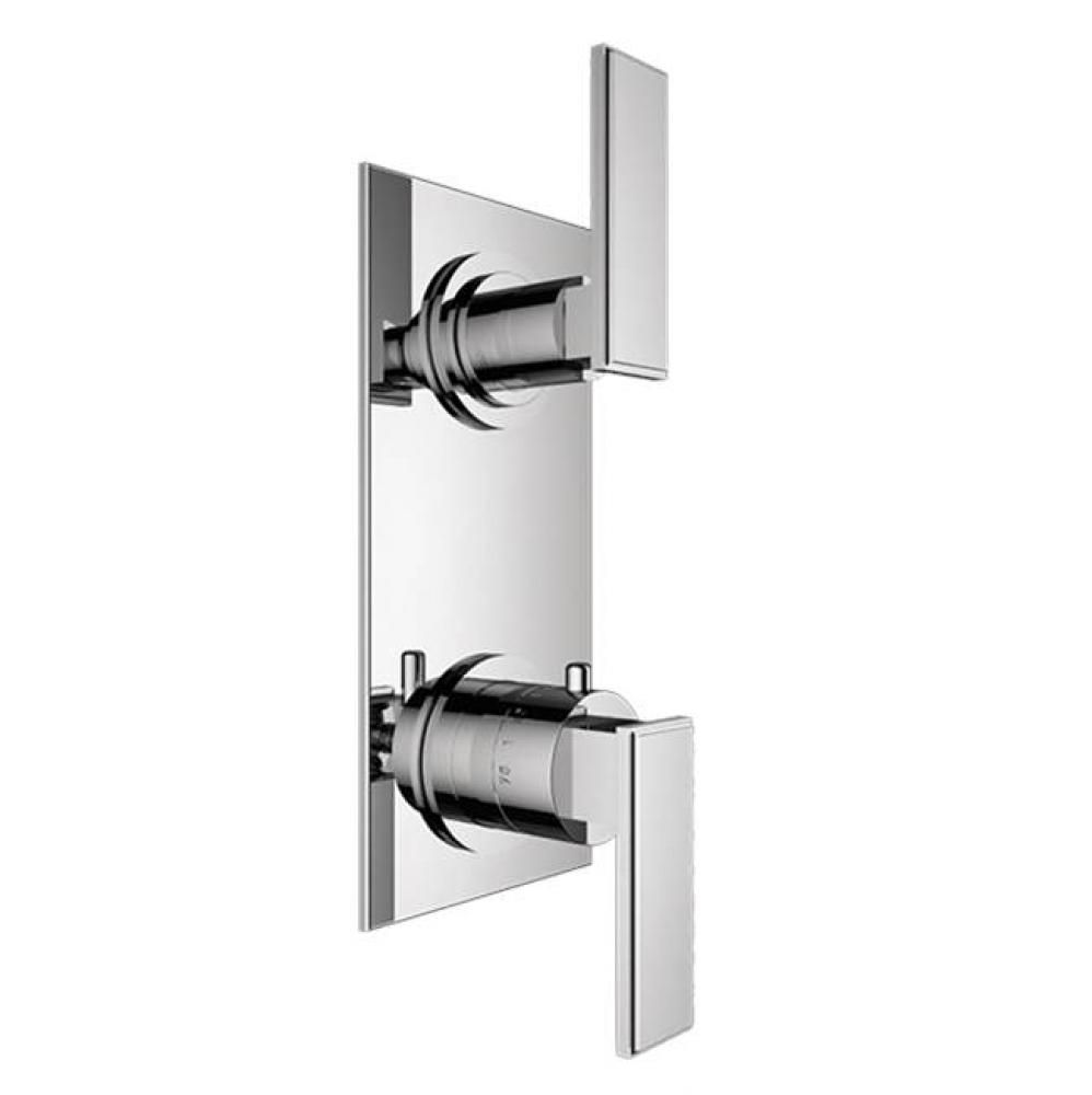 TRIM (Shared Function) - 1/2'' Thermostatic Trim with Volume Control and 2-Way Diverter