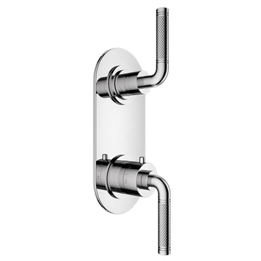 TRIM (Shared Function) - 1/2'' Thermostatic Trim with Volume Control and 2-Way Diverter