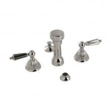 Santec 1170LL44 - Bidet Fitting W/ Ll Handles (Includes Integral Vacuum Breaker, Aerated Spray, 1-1/4'' Po