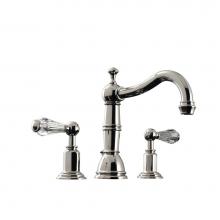 Santec 2920EC10 - Widespread Lavatory W/Ec Handle (Includes Valves And 1-1/4'' Drain Assembly