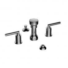 Santec 9470FO24 - Bidet Fitting W/ Fo Handles, Includes An Integral Vacuum Breaker, Aerated Spray, 1-1/4''