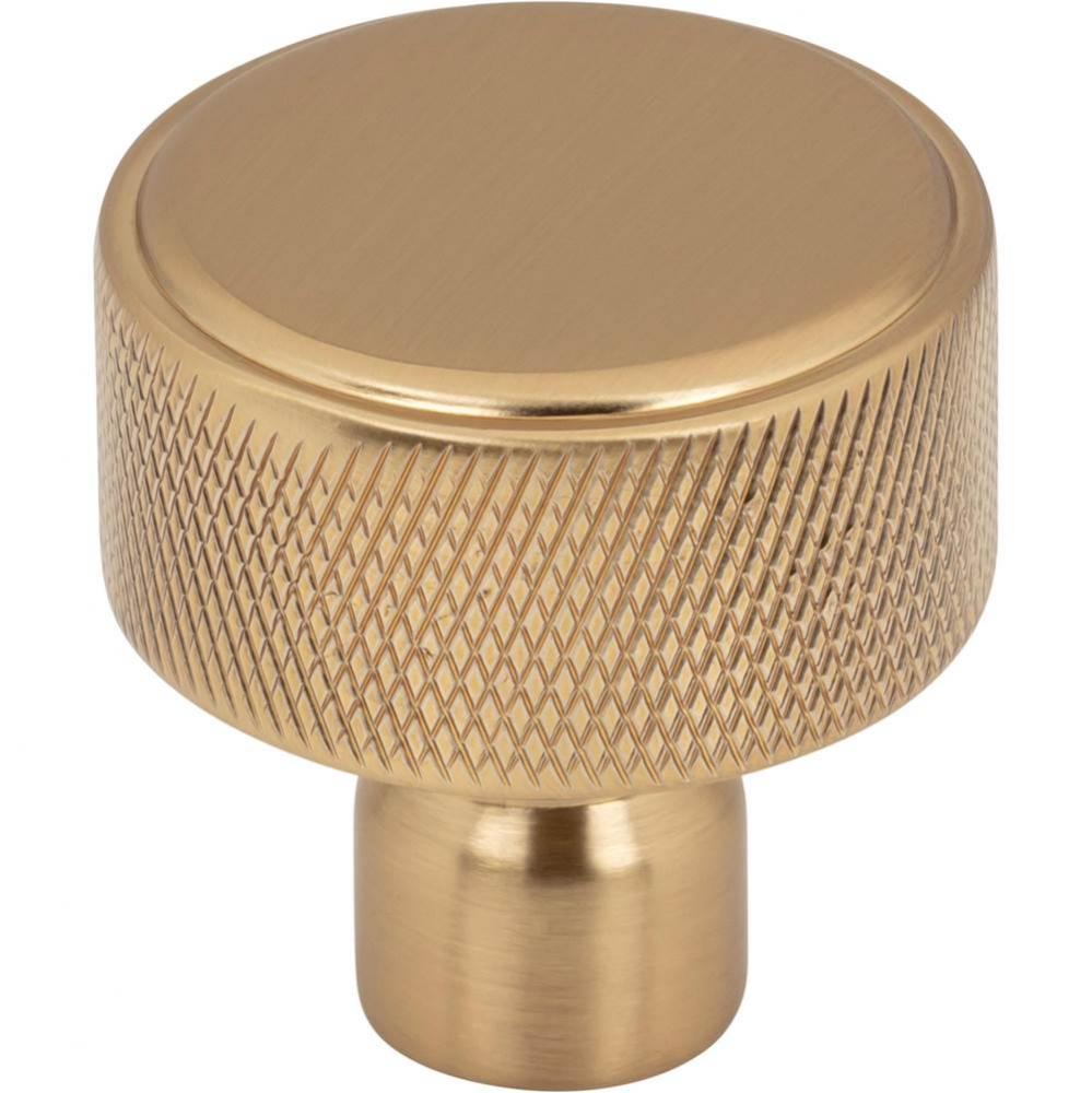 Garrison Knob 1 1/4 Inch Honey Bronze