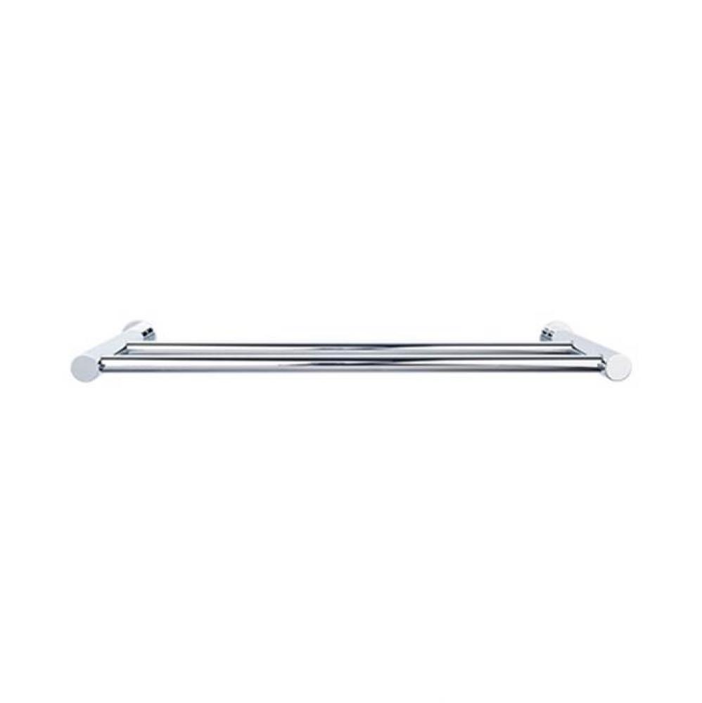 Hopewell Bath Towel Bar 24 Inch Double Polished Chrome