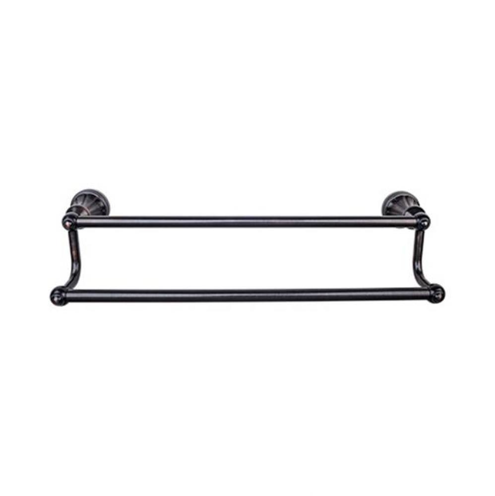 Hudson Bath Towel Bar 30 Inch Double Tuscan Bronze