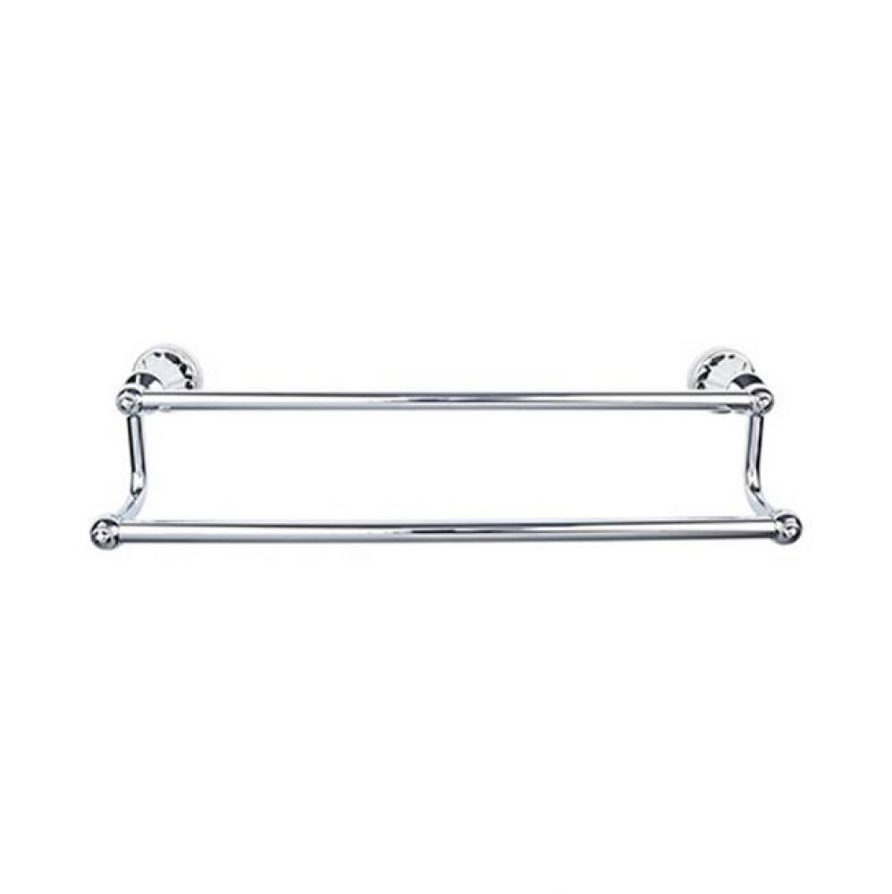 Hudson Bath Towel Bar 18 Inch Double Polished Chrome