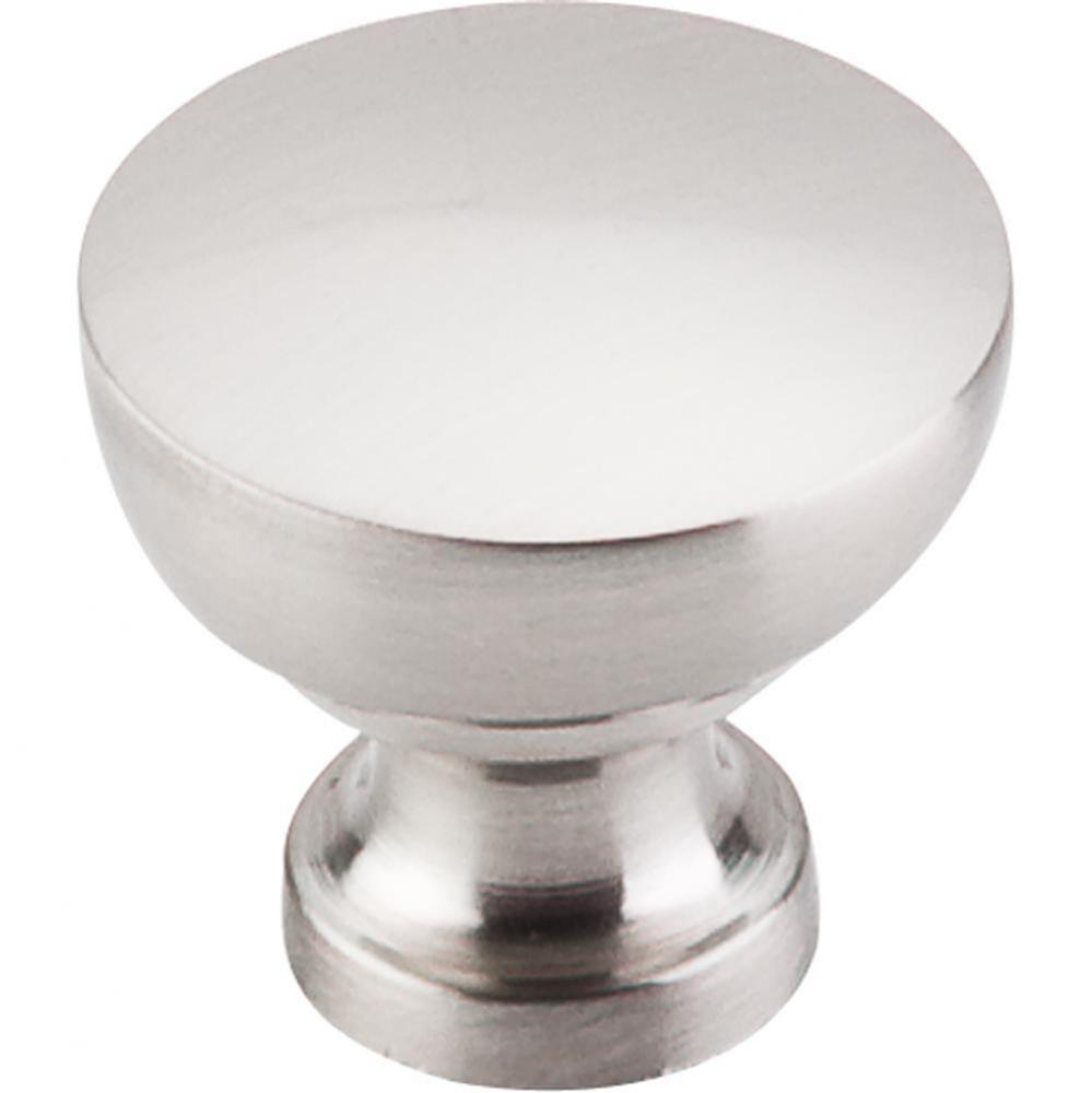 Bergen Knob 1 1/4 Inch Brushed Satin Nickel