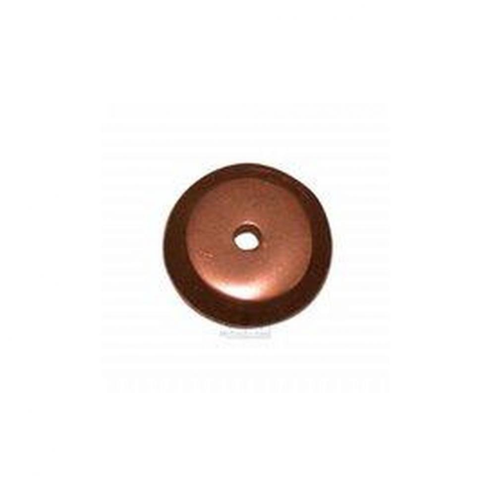 Aspen Round Backplate 7/8 Inch Mahogany Bronze