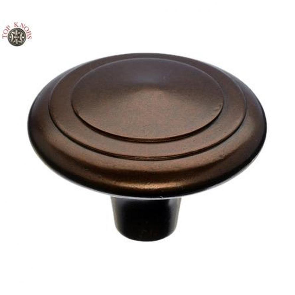 Aspen Peak Knob 2 Inch Mahogany Bronze