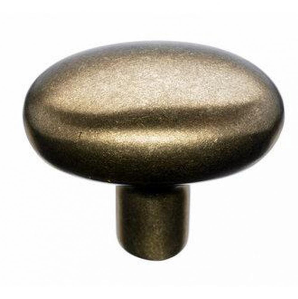 Aspen Small Potato Knob 1 9/16 Inch Light Bronze