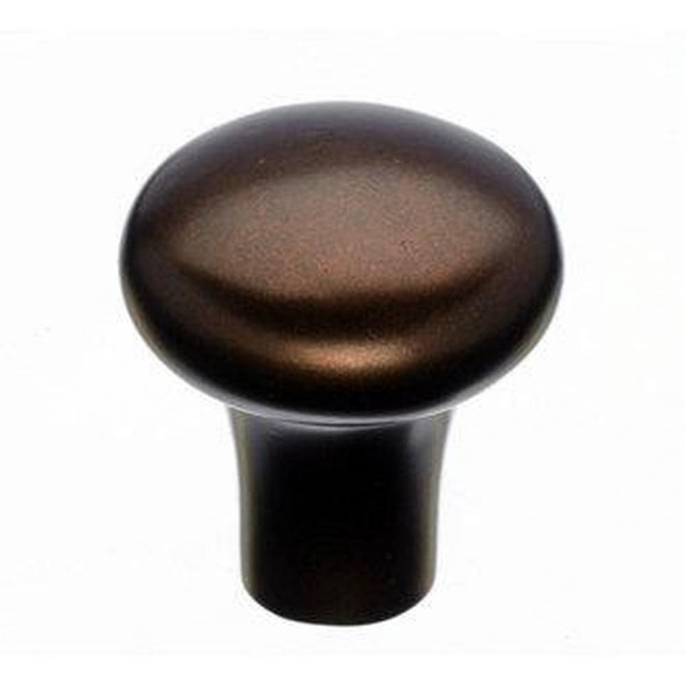 Aspen Round Knob 1 1/8 Inch Mahogany Bronze