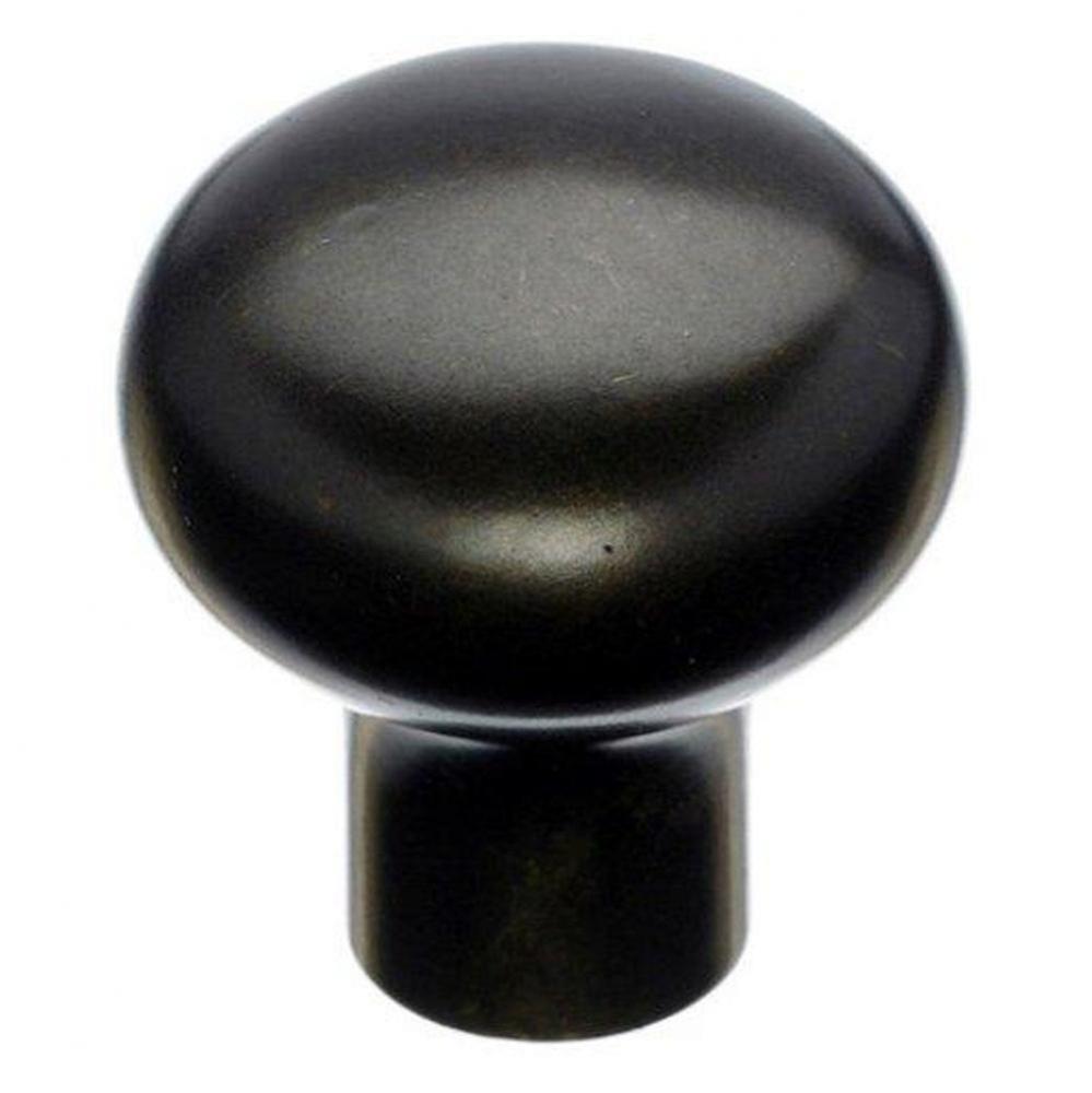 Aspen Round Knob 1 3/8 Inch Medium Bronze