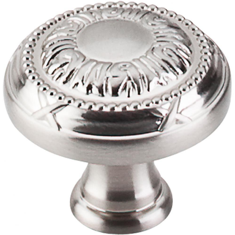 Ribbon Knob 1 1/4 Inch Brushed Satin Nickel