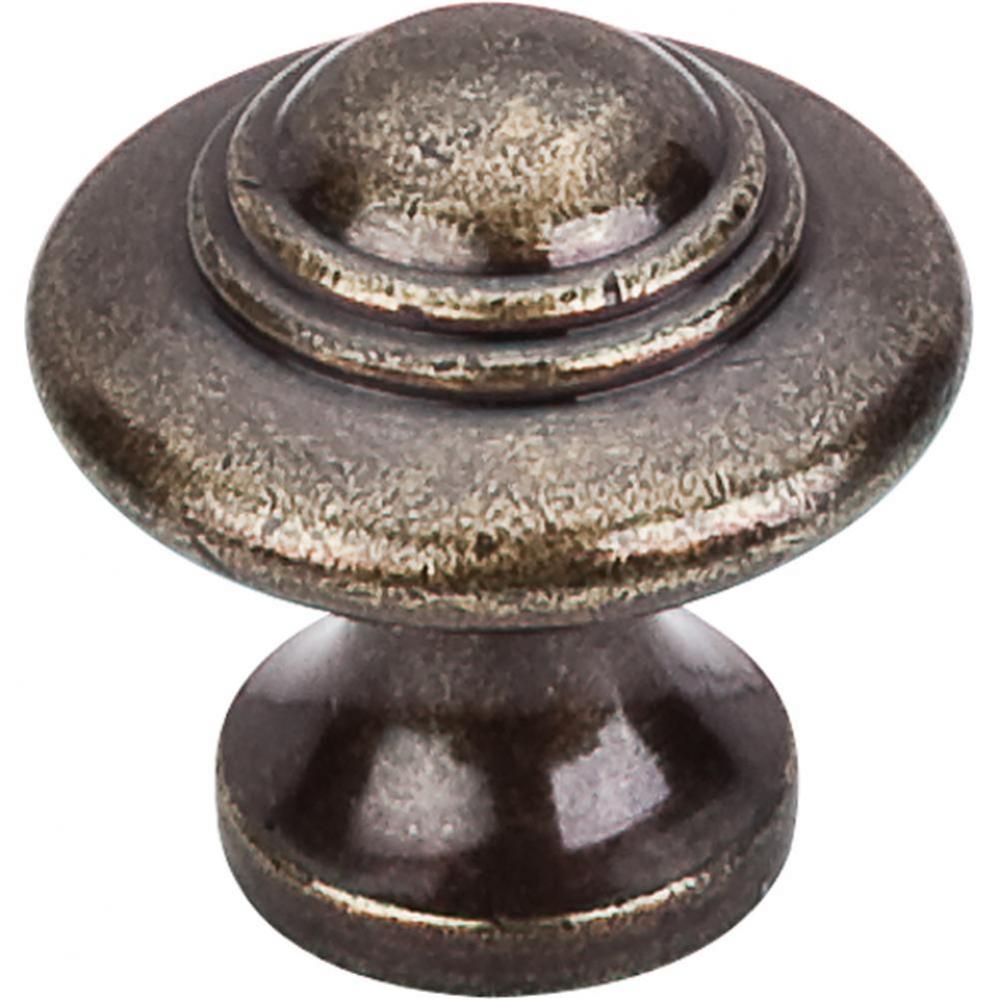 Ascot Knob 1 1/4 Inch German Bronze