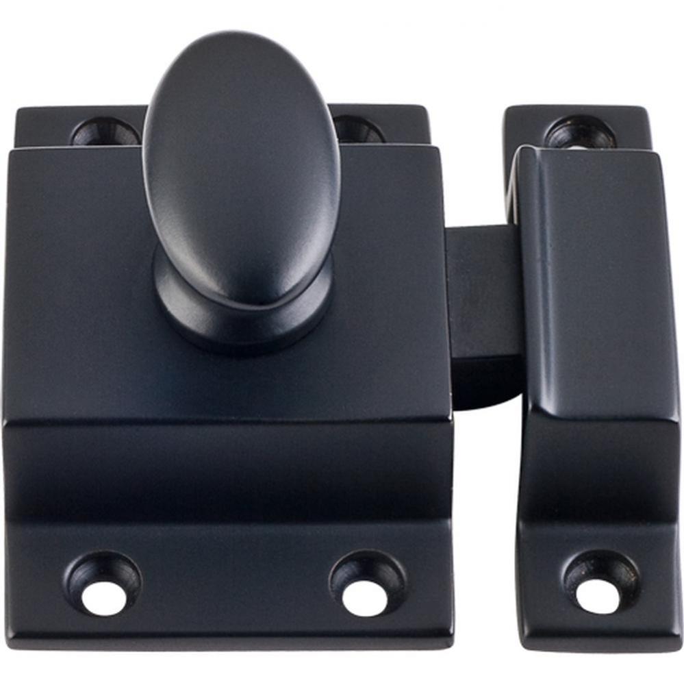 Cabinet Latch 2 Inch Flat Black