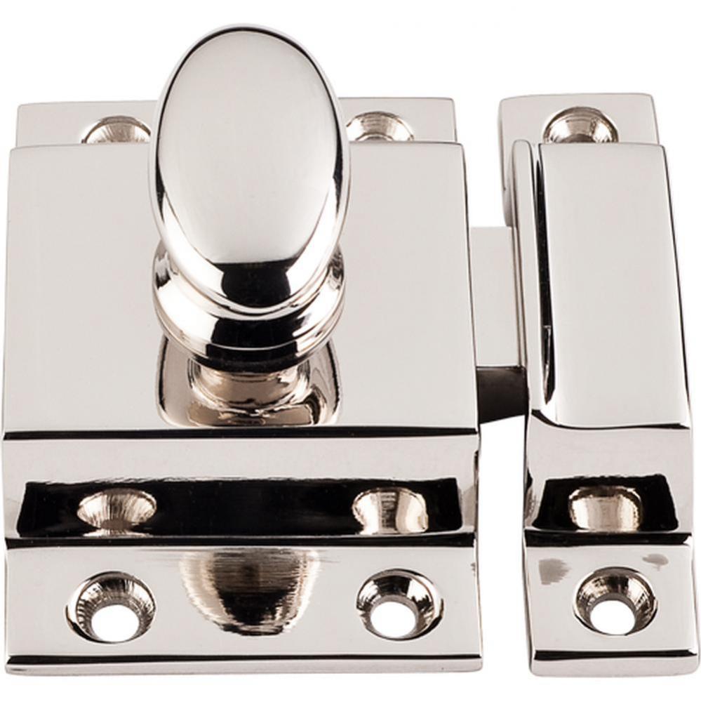 Cabinet Latch 2 Inch Polished Nickel