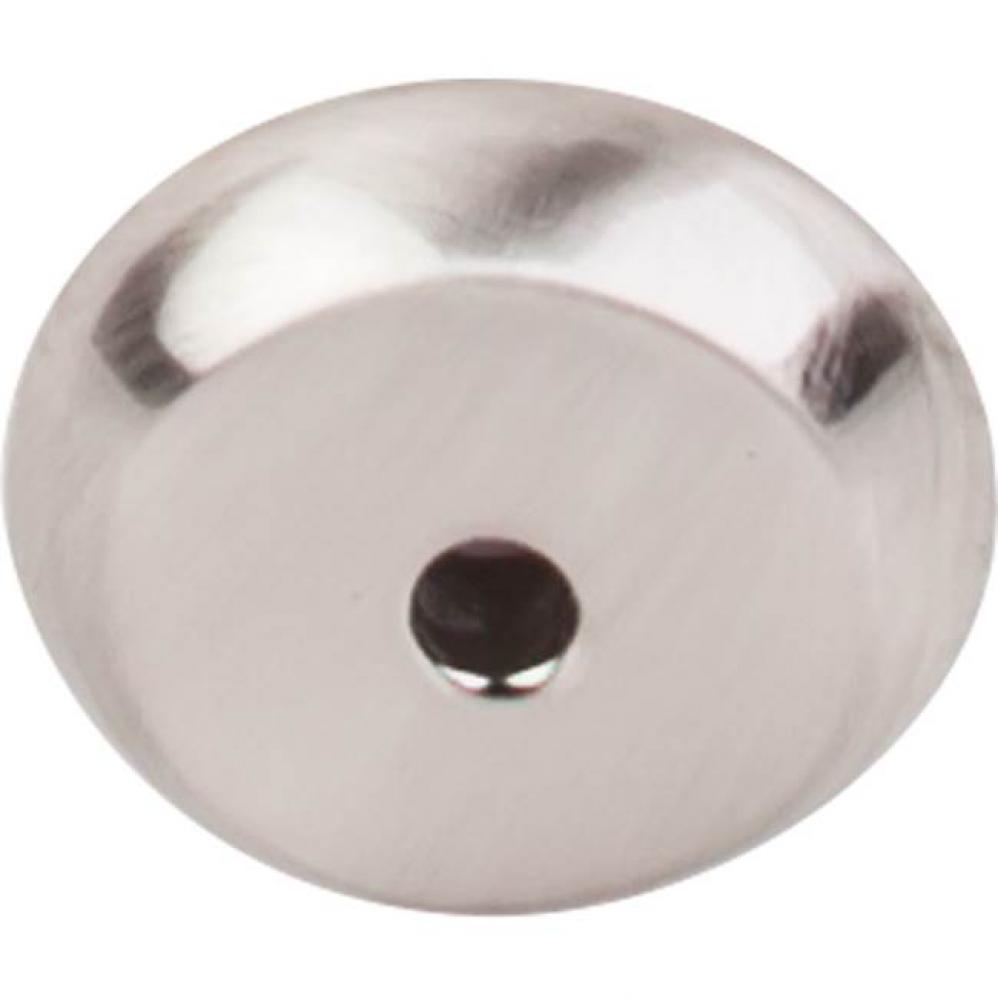 Aspen II Round Backplate 7/8 Inch Brushed Satin Nickel