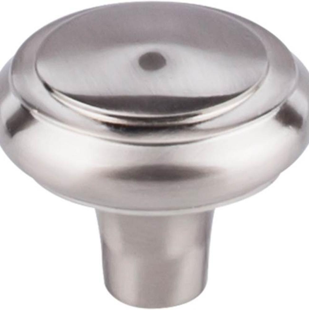Aspen II Peak Knob 1 5/8 Inch Brushed Satin Nickel
