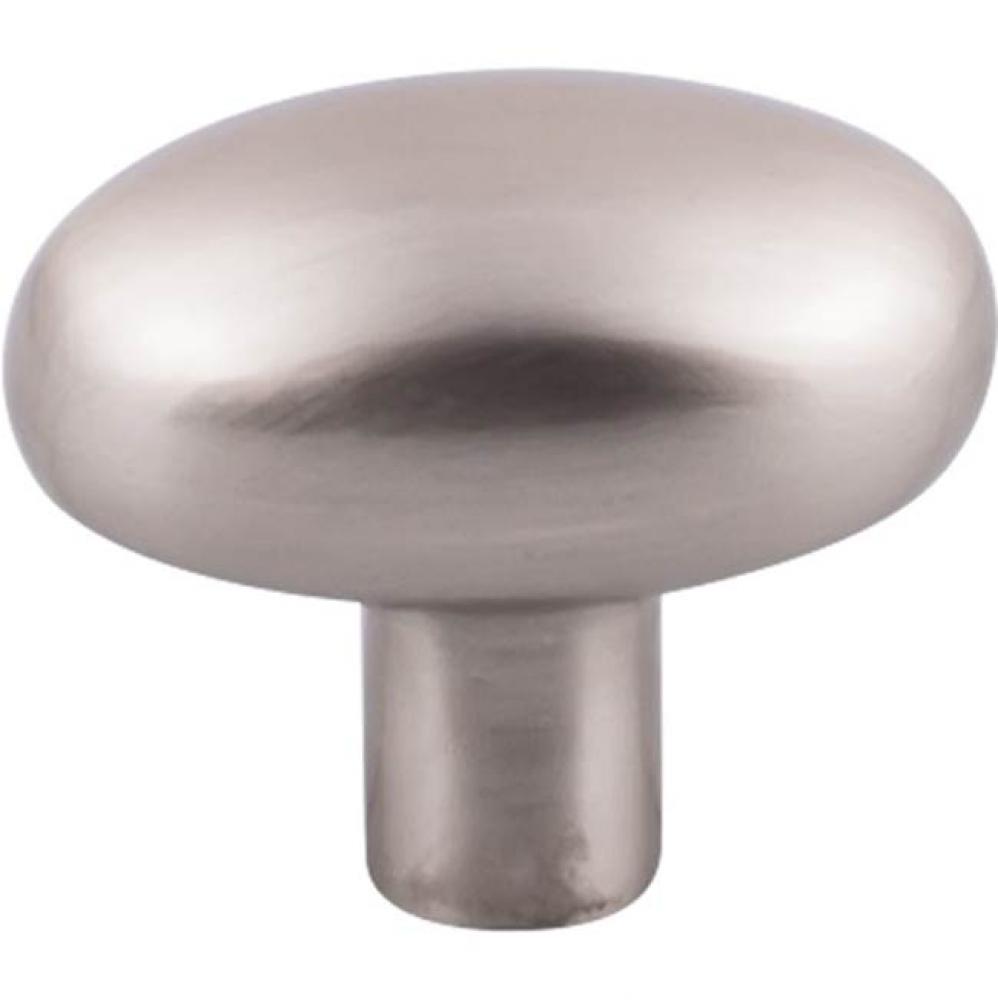 Aspen II Small Potato Knob 1 9/16 Inch Brushed Satin Nickel