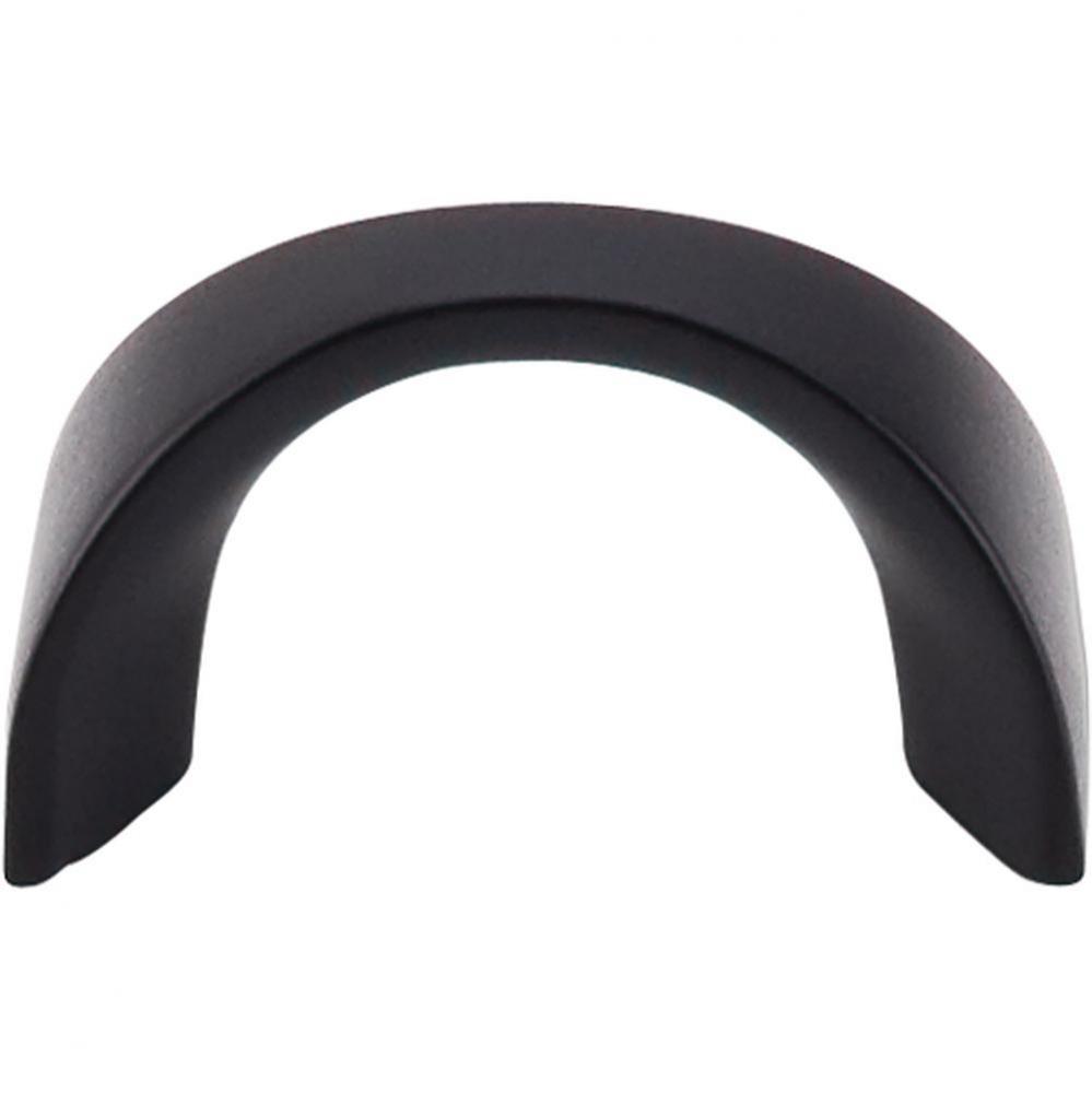 Crescent U-Pull 1 1/4 Inch (c-c) Flat Black