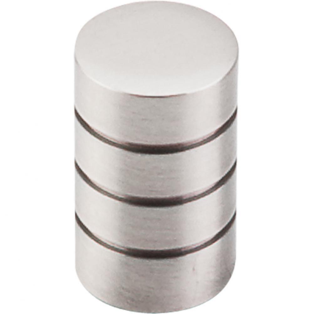 Stacked Knob 5/8 Inch Brushed Satin Nickel