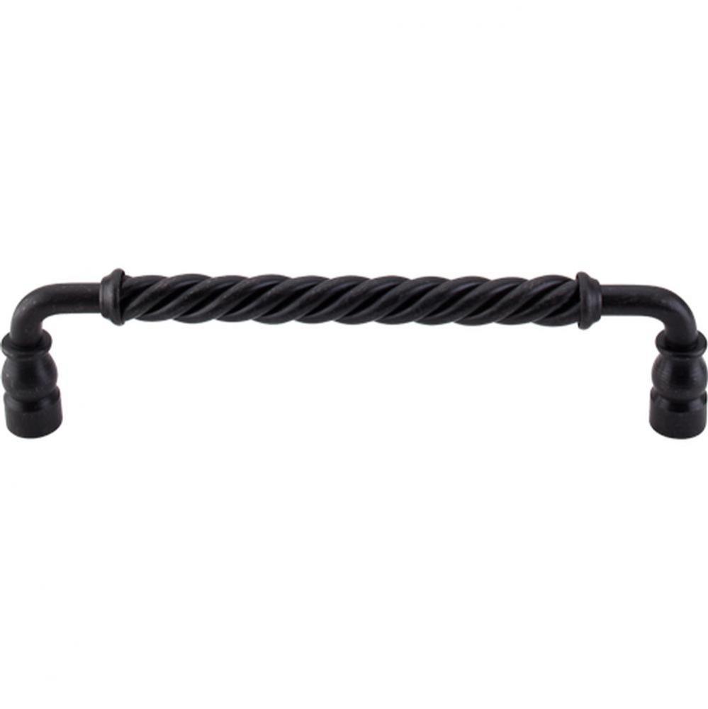 Twisted Bar Pull 8 Inch (c-c) Patina Black