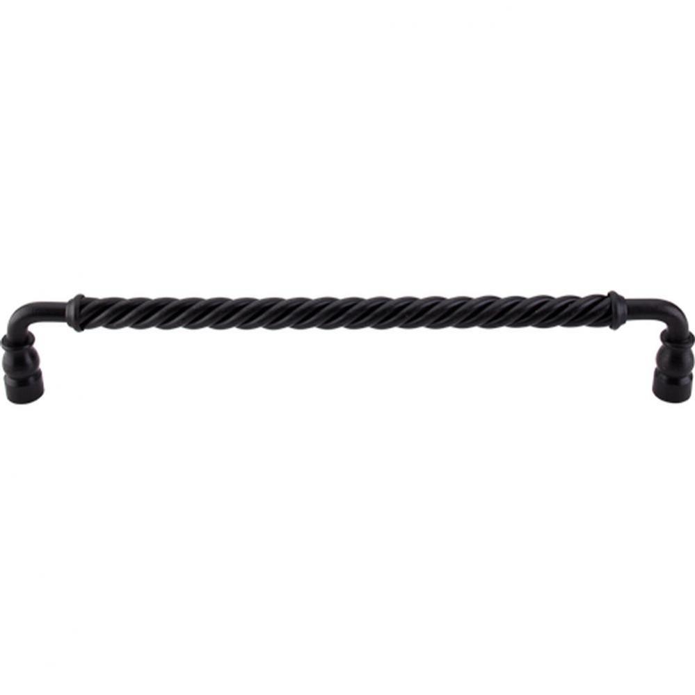 Twisted Bar Pull 12 Inch (c-c) Patina Black